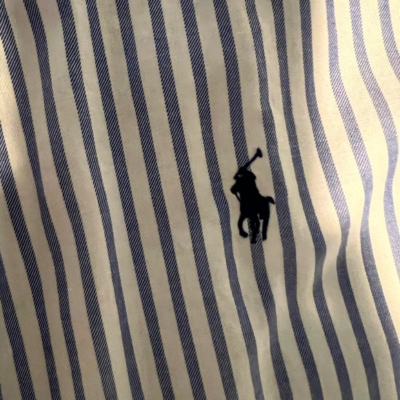Ralph Lauren Mens button down cotton tee - Picture 3 of 3